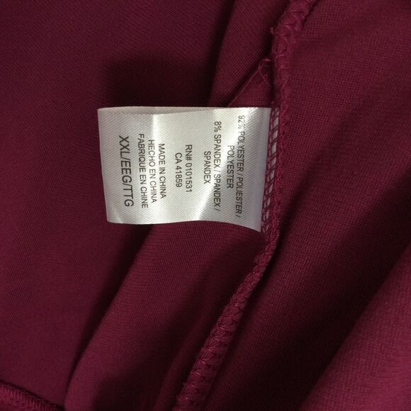 Marvel Black Panther Wakanda Forever Velvet Full Zip Crop Hoddie Berry Red XXL - Picture 7 of 12